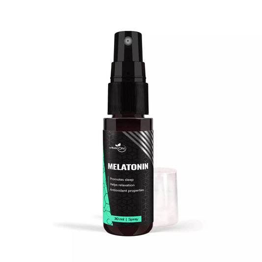 Melatonina w sprayu zapewnia stan odpoczynku niezbędny dla jakości i długotrwałego snu.