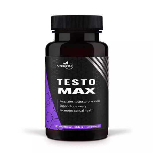 Popraw poziom hormonów, libido i zdrowie seksualne dzięki Testo Max.