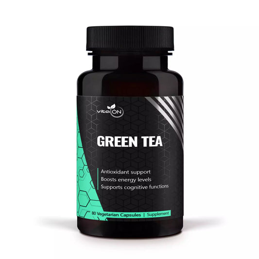 Ekstrakt z zielonej herbaty zapewniający wysoki poziom energii, poprawę funkcjonowania mózgu i ochronę antyoksydacyjną.