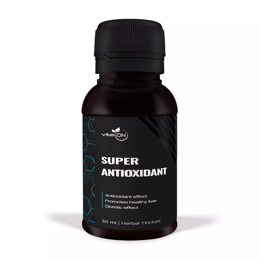 Super przeciwutleniacz – nalewka ziołowa o silnym działaniu przeciwutleniającym, moczopędnym i hepatoprotekcyjnym.